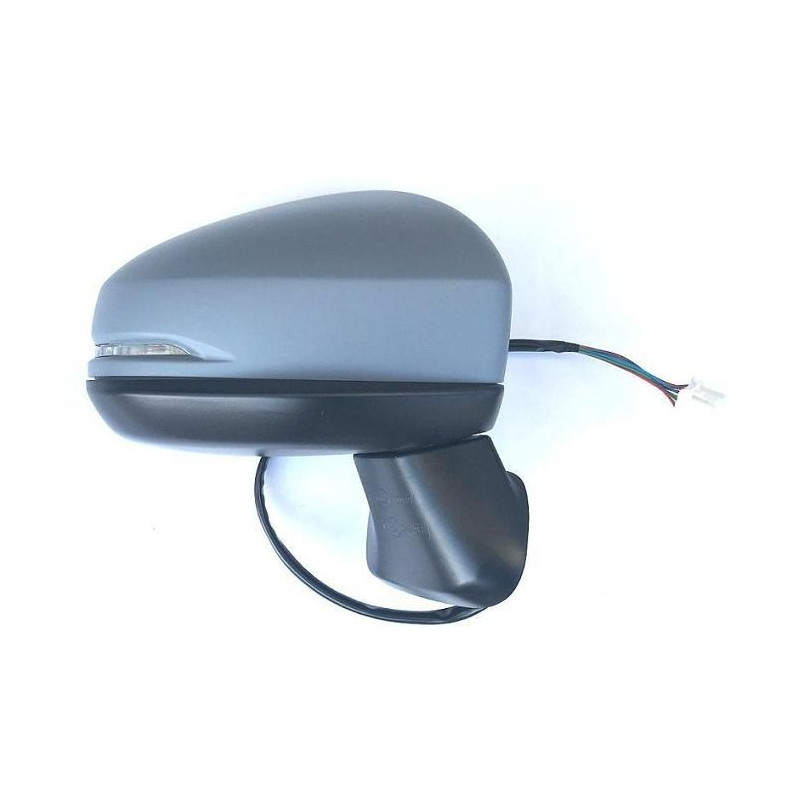 RETROVISORE ELETTRICO DESTRO 5 PIN CON PRIMER TERMICO VETRO CONVESSO CON FANALINO INTEGRATO HONDA JAZZ GEGGGPZA 20152018