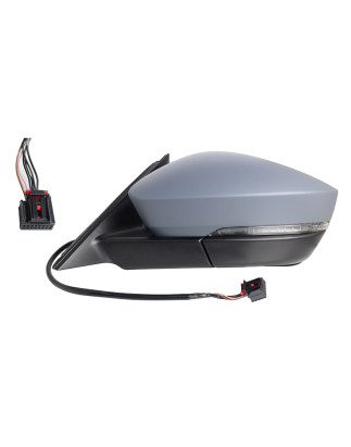 RETROVISORE ELETTRICO DESTRO 6 PIN CON PRIMER TERMICO CON FANALINO INTEGRATO SKODA KAROQ NU7ND7 20172021, SKODA KAROQ NU7ND7 20