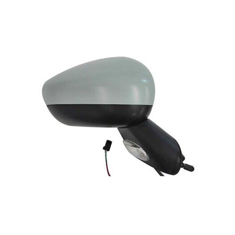 RETROVISORE ELETTRICO DESTRO 9 PIN BASE NERA CON PRIMER TERMICO CON FANALINO INTEGRATO CON SONDA CITROEN C3 SC 20102013, CITROE