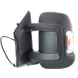 RETROVISORE ELETTRICO DESTRO BRACCIO CORTO TERMICO VETRO CONVESSO CON FANALINO INTEGRATO 16W CITROEN e JUMPER III 20202023, CIT