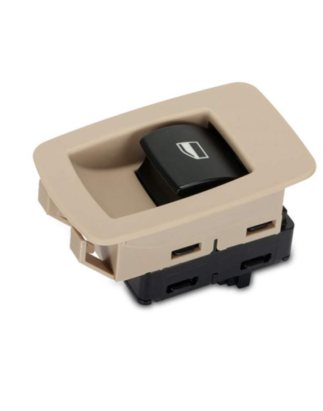 PULSANTIERA ALZACRISTALLI PORTA POSTERIORE DESTRASINISTRA PORTA ANTERIORE DESTRA 4 PIN 1 INTERRUTTORI BEIGE BMW SERIES 5 E60E61