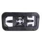 VETRO CON PIASTRA DESTRO CROMATO GRANDANGOLO CONVESSO MERCEDES-BENZ SPRINTER W907 2018