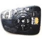 VETRO CON PIASTRA SINISTRO SISTEMA BLIS ASFERICO TERMICO MAZDA 2 DLDJ 20142020 VERS 2017, MAZDA 2 DLDJ 2020202  MAZDA 3 SDN-HB 