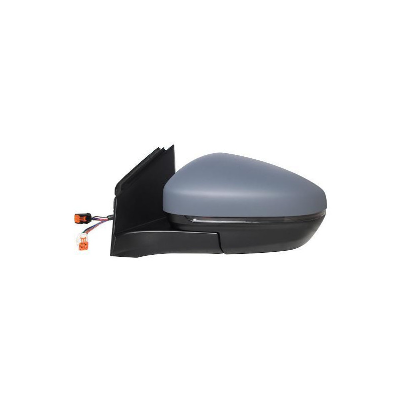 RETROVISORE ELETTRICO DESTRO 18 PIN CON PRIMER TERMICO VETRO CONVESSO RICHIUDIBILE ELETTRICAMENTE CON FANALINO INTEGRATO CON LU