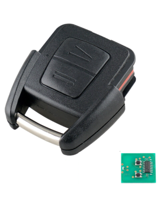 GUSCIO CHIAVE COMPLETO NOTE SENZA LAMA CON CHIP ID40 TIPO FREQUENZA: 433MHZ TASTO APERTURA TASTO CHIUSURA OPEL AGILA H00 199920
