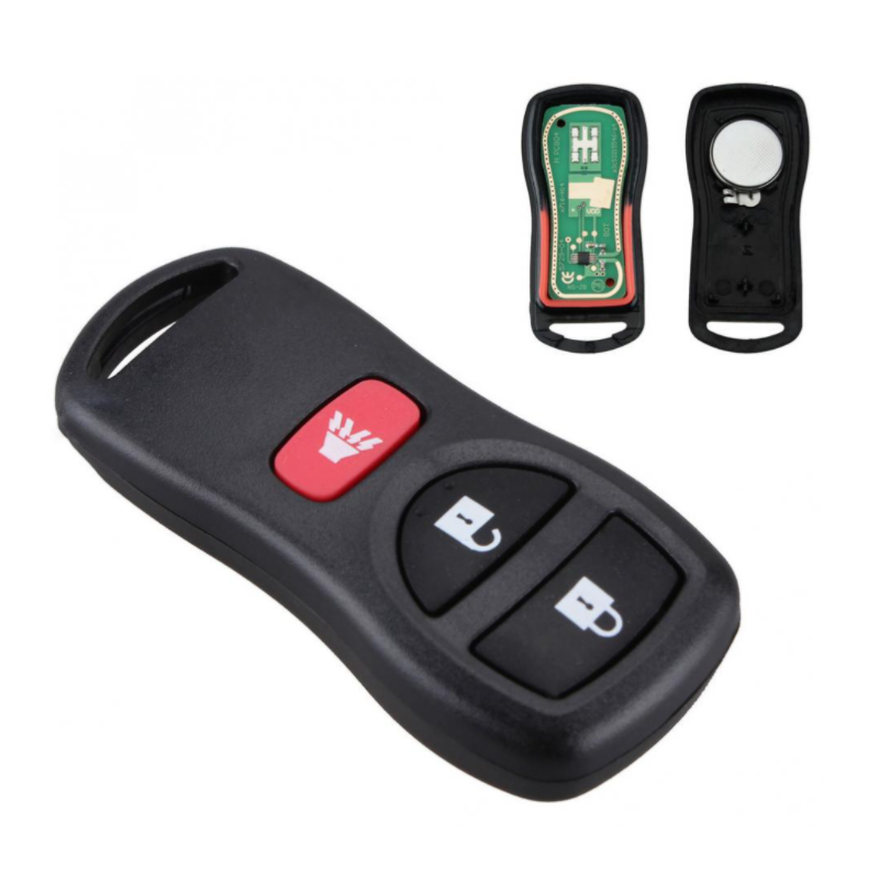 GUSCIO CHIAVE COMPLETO CON CHIP TIPO FREQUENZA: 315MHZ TASTO APERTURA TASTO CHIUSURA TASTO ANTIPANICO NISSAN X-TRAIL T30 200120