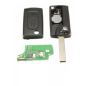 GUSCIO CHIAVE COMPLETO CON CHIP ID46 CE0523 TIPO FREQUENZA: 433MHZ TASTO APERTURA TASTO CHIUSURA PEUGEOT 407 6D6C 20042010
