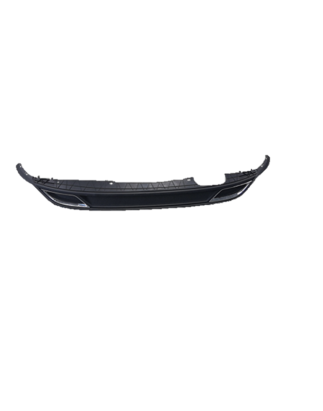 SPOILER PARAURTI POSTERIORE NERO CON MODANATURE CROMATE VOLKSWAGEN POLO AW1BZ1 20172021