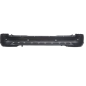 PARAURTI POSTERIORE NERO CON FORI SENSORI CON FORI MODANATURA CITROEN BERLINGO EREC 20192024, CITROEN BERLINGO VAN EREC 2019202