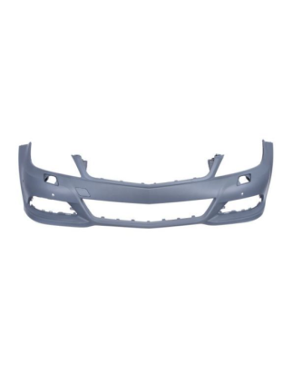PARAURTI ANTERIORE CON PRIMER CON FORI SENSORI CON LAVAFARI MERCEDES-BENZ C CLASS W204 20112014, MERCEDES-BENZ C CLASS COUPE W2