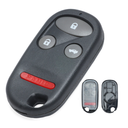 GUSCIO CHIAVE 3+1 TASTI: NO INSERTO LOGO TASTO APERTURA TASTO CHIUSURA TASTO PORTELLONE TASTO PANIC HONDA ACCORD CLCNCWCUCM 200