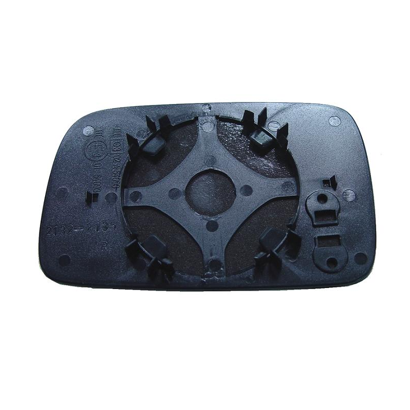 VETRO CON PIASTRA DESTRO CROMATO CONVESSO VOLKSWAGEN POLO 6N1 19941999, VOLKSWAGEN POLO CLASSIC 6V2 19952002