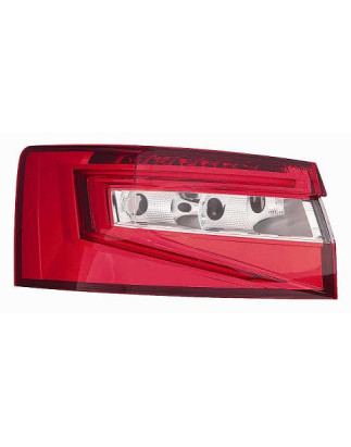 FANALE POSTERIORE SINISTRO SENZA PORTALAMPADA PY21W,P21W LED ESTERNO SKODA SUPERB 3V33V5 20152019