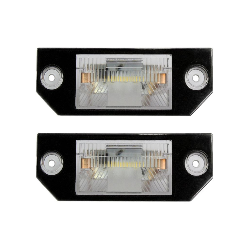 FANALE TARGA DESTROSINISTRO LED  SET 2 PZ  FORD FOCUS DAWDBW 20042008, FORD FOCUS DBFCHDH 20082011, FORD FOCUS C-MAX I DM2 2003