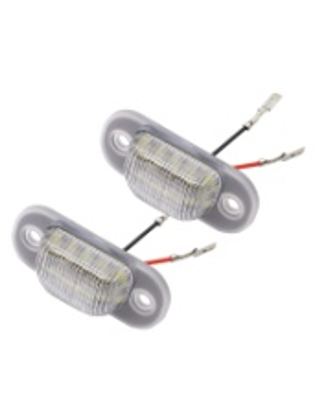 FANALE TARGA DESTROSINISTRO LED SET 2PZ AUDI 100 4A24A5 19901994, AUDI 80 8C28C5 19911994, AUDI A6 4A24A5 19941997