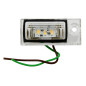 FANALE TARGA DESTROSINISTRO LED  SET 2 PZ  AUDI A4 8D2 19942000VERS AVANT , AUDI A6 4B24B44B54B6 19972004VERS SEDAN
