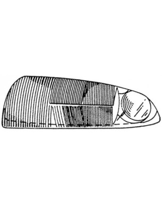 LENTE PROIETTORE DESTRO FORD FIESTA JA 19961999, MAZDA PU 24WD 19951998