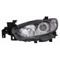 PROIETTORE DESTRO H11,H15 CON PARABOLA NERA MAZDA 6 GJGL 20132016