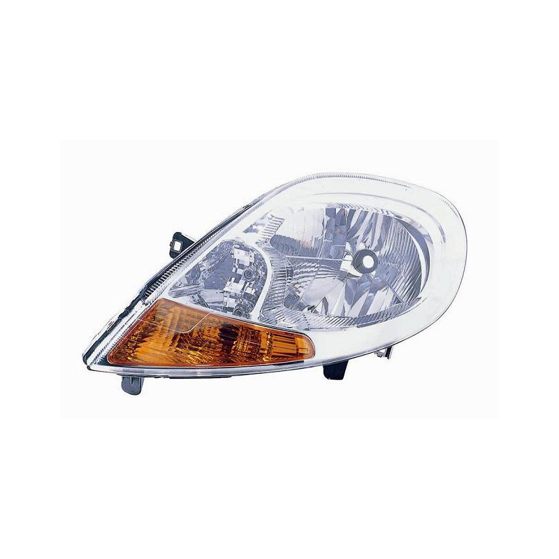 PROIETTORE SINISTRO H4 CON INDICATORE DI DIREZIONE ARANCIO CON PREDISPOSIZIONE REGOLAZIONE ELETTRICA NISSAN PRIMASTAR X83 20062