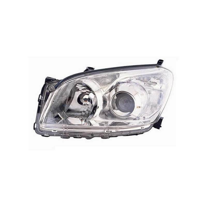 PROIETTORE SINISTRO H11,HB3 CON PARABOLA CROMATA CON MOTORE TOYOTA RAV 4 A3 20052010 VERS 2008