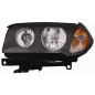 PROIETTORE SINISTRO H7 CON PARABOLA NERA CON MOTORE CON INDICATORE DI DIREZIONE ARANCIONE BMW X3 E83 20042007