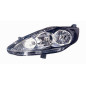 PROIETTORE DESTRO 5 PORTE H7,H1 CON PARABOLA NERA FORD FIESTA CB1JHJD 20082013