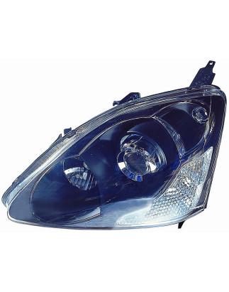 PROIETTORE SINISTRO 5 PORTE H1 CON LENTICOLARE HONDA CIVIC HB-LB EUEPEV 20012004 VERS TYPE R, HONDA CIVIC HB-LB EUEPEV 20042005
