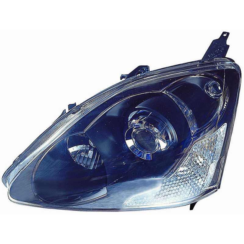 PROIETTORE SINISTRO 5 PORTE H1 CON LENTICOLARE HONDA CIVIC HB-LB EUEPEV 20012004VERS TYPE R , HONDA CIVIC HB-LB EUEPEV 20042005