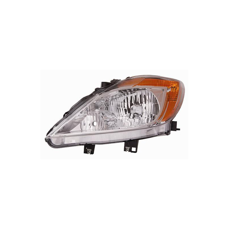 PROIETTORE DESTRO H4 REGOLAZIONE MANUALE MAZDA PU 24WD BT-50 CDUN 20132020