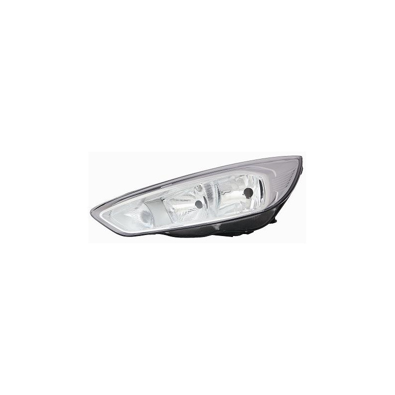 PROIETTORE SINISTRO H7,H15 H15H7 CON PARABOLA CROMATA CON MOTORE FORD FOCUS DH 20142018
