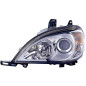 PROIETTORE DESTRO H7,H7 CON PREDISPOSIZIONE REGOLAZIONE ELETTRICA MERCEDES-BENZ ML W163 19982005
