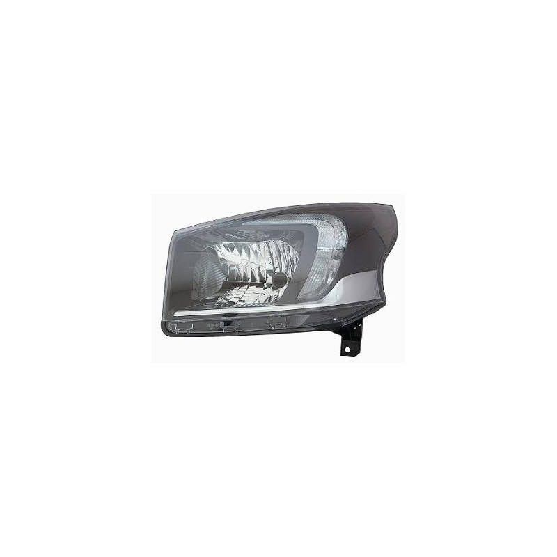 PROIETTORE DESTRO H4 CON PREDISPOSIZIONE REGOLAZIONE ELETTRICA OPEL VIVARO X82 20142019