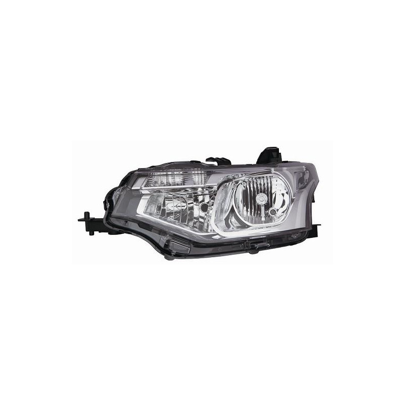 PROIETTORE DESTRO H7 CON PARABOLA NERA CON PREDISPOSIZIONE REGOLAZIONE ELETTRICA MITSUBISHI OUTLANDER GGWGFWZLZK 20132016