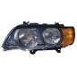 PROIETTORE DESTRO H7 CON FANALE ARANCIO BMW X5 E53 20002007 VERS 2004, BMW X5 E53 05-2 1981 VERS 012000