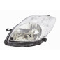 PROIETTORE DESTRO REGOLAZIONE ELETTRICA MODELLO VALEO CON PARABOLA CROMATA CON MOTORE TOYOTA YARIS II P9 20052011 VERS 2009