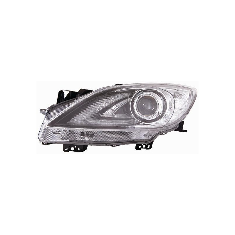 PROIETTORE SINISTRO XENON CON PARABOLA NERA MAZDA 3 SDN-HB BLBK 20082013