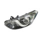 PROIETTORE SINISTRO 3 PORTE H7 CON PARABOLA CROMATA CON MOTORE HYUNDAI i30 3D GD 20132017, HYUNDAI i30 5D GD 20122014