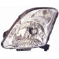 PROIETTORE DESTRO H4 CON PARABOLA CROMATA CON PREDISPOSIZIONE REGOLAZIONE ELETTRICA SUZUKI SWIFT HB MZEZ 20062011