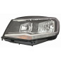 PROIETTORE SINISTRO H7,W5W,H21W CON PARABOLA NERA CON MOTORE VOLKSWAGEN CADDY SABSAJ 20152020