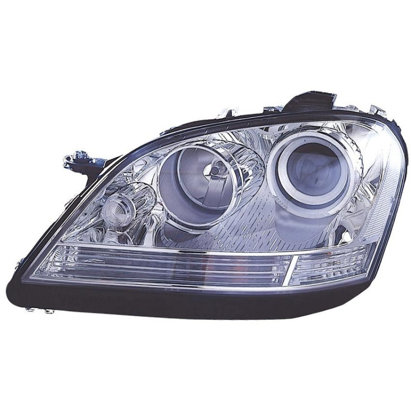 PROIETTORE DESTRO H7,H7,H15 CON PARABOLA CROMATA CON MOTORE MERCEDES-BENZ ML W164 20052011