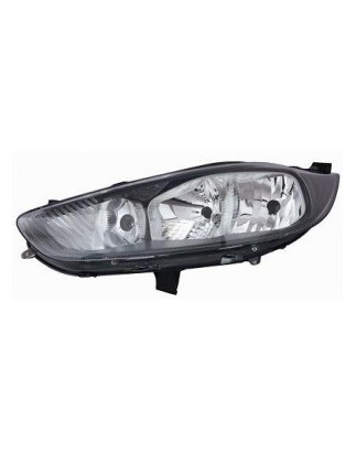 PROIETTORE DESTRO H7,H15 CON PARABOLA NERA CON MOTORE FORD FIESTA JD 20132017
