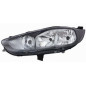 PROIETTORE DESTRO H7,H15 CON PARABOLA NERA CON MOTORE FORD FIESTA JD 20132017