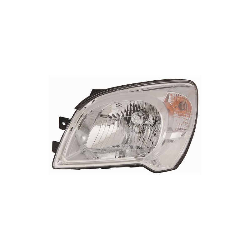 PROIETTORE SINISTRO H4 CON FANALE BIANCO CON PREDISPOSIZIONE REGOLAZIONE ELETTRICA KIA SPORTAGE SL 20082010, KIA SPORTAGE SL 20