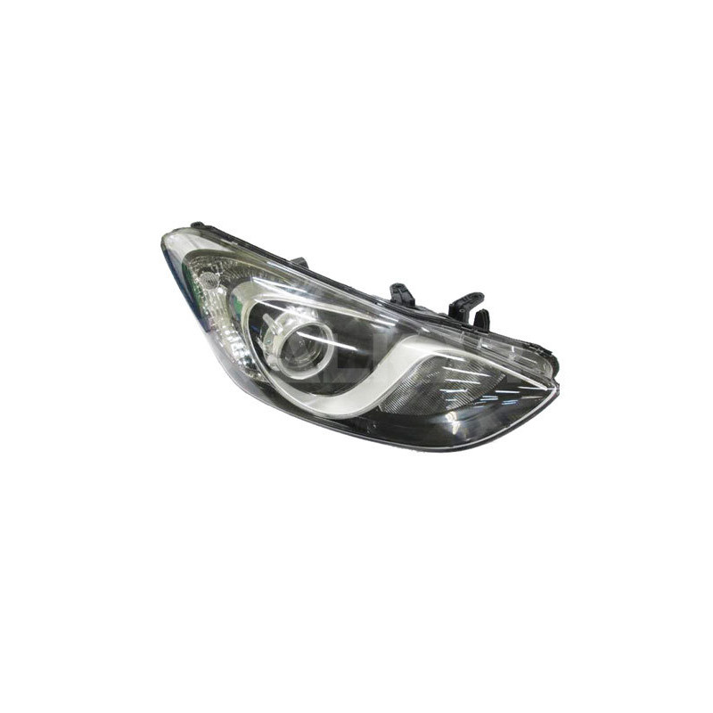 PROIETTORE DESTRO 3 PORTE H7 CON PARABOLA CROMATA CON MOTORE HYUNDAI i30 3D GD 20132017, HYUNDAI i30 5D GD 20122014