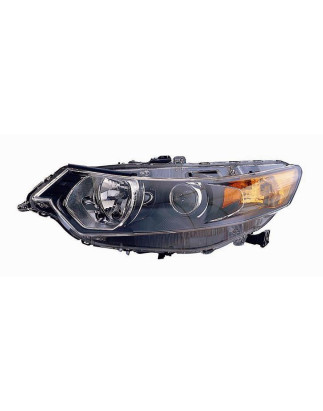 PROIETTORE DESTRO H1 CON PARABOLA NERA CON PREDISPOSIZIONE REGOLAZIONE ELETTRICA HONDA ACCORD CWCLCN 20082015 VERS 2011