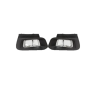 KIT CORNICI FENDINEBBIA NERI E CROMATI PEUGEOT 308 II LBLPLWLHL3LCLJLR 20172021