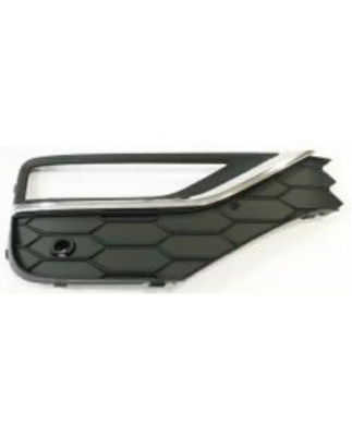 GRIGLIA PARAURTI ANTERIORE SINISTRA CON FENDINEBBIA CON MODANATURA CROMATA CON SENSORI VOLKSWAGEN AMAROK PU S6S7 20162022