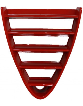 GRIGLIA ANTERIORE ROSSA CON PRIMER ALFA ROMEO 156 932 20032005       VERS 5P