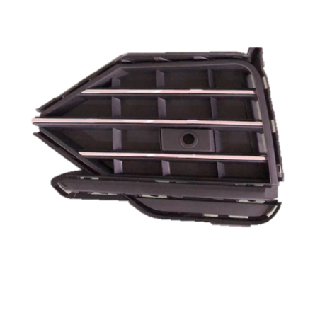 GRIGLIA PARAURTI ANTERIORE SINISTRA NERA CON MODANATURA CROMATA CON SENSORI VOLKSWAGEN TOUAREG CR7RC8 2018           VERS 2023