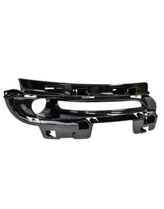 GRIGLIA PARAURTI ANTERIORE SINISTRA NERA LUCIDA CON FENDINEBBIA JEEP GRAND CHEROKEE WKWK2 20142017